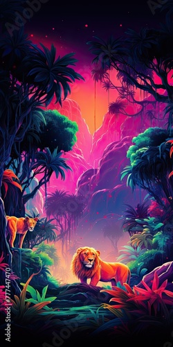 Neon Jungle Safari: Where Urban Adventure Meets Wild Discovery