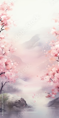 Sakura Blossom Tranquility: Where Peace Abounds