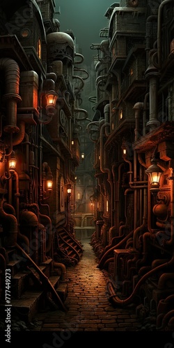 Enchanting Journey Through Subterranean Steampunk