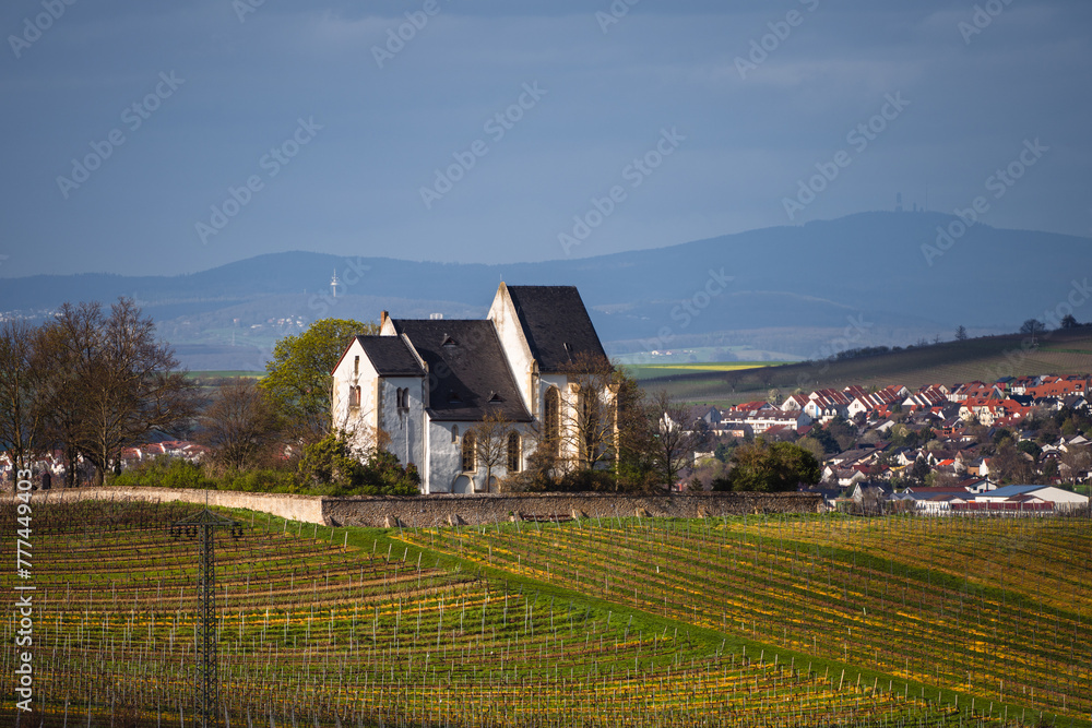 Bergkirche Udenheim, April 2024