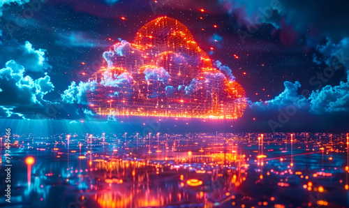 Dazzling Concept of Data Transfer Optimization in Cloud Computing Through Content Delivery Networks (CDNs) with Streaming Data Particles