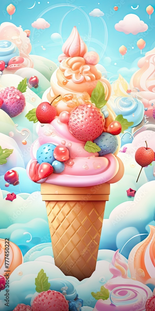 Captivating Views of Frozen Delights Captivating Views of Frozen Delights