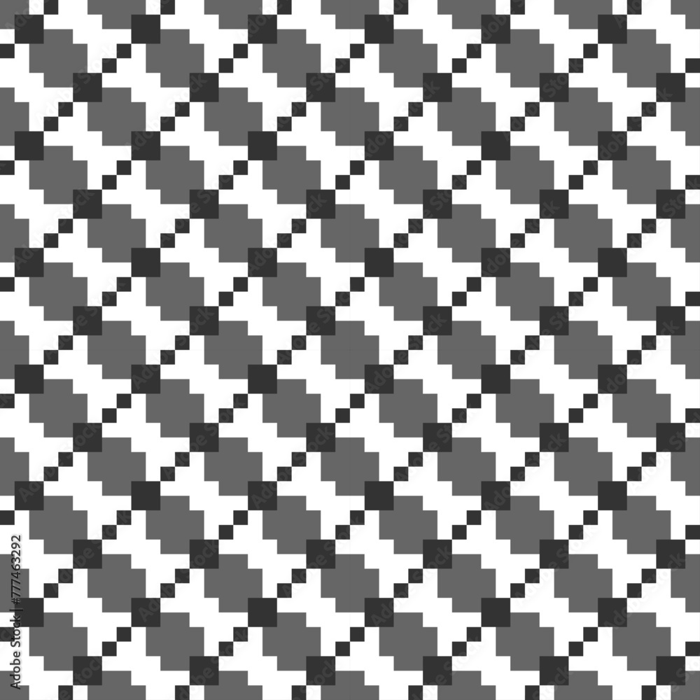 Seamless pattern. Checks, figures ornament. Squares, shapes wallpaper. Ethnic motif. Tiles, forms backdrop. Geometric background. Mosaic illustration. Digital paper, textile print, abstract vector Seamless pattern. Checks, figures ornament. Squares, shapes wallpaper. Ethnic motif. Tiles, forms backdrop. Geometric background. Mosaic illustration. Digital paper, textile print, abstract vector