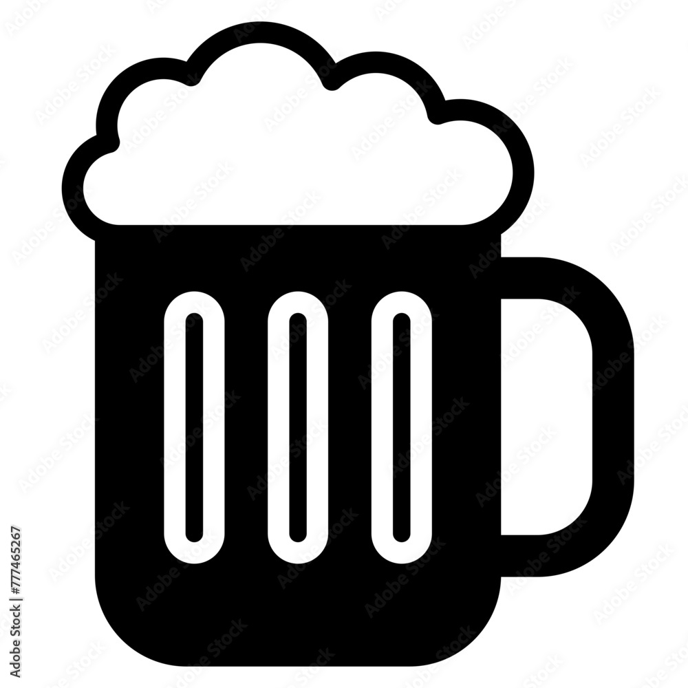 Beer mug icon, alcohol, beer glass icon, alcohol drink. Beer mug icon, alcohol, beer glass icon, alcohol drink.