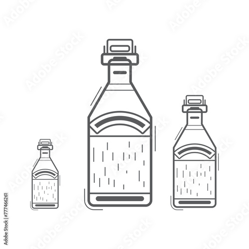 bottle of mineral water