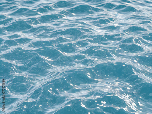 texture of the water in the swimming pool for background and design.