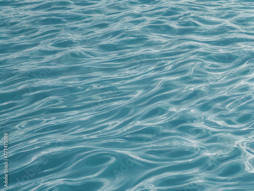 abstract background of blue water rippled and rippled