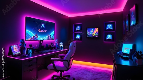Crafting Creativity Designing Your Ultimate Gaming Room