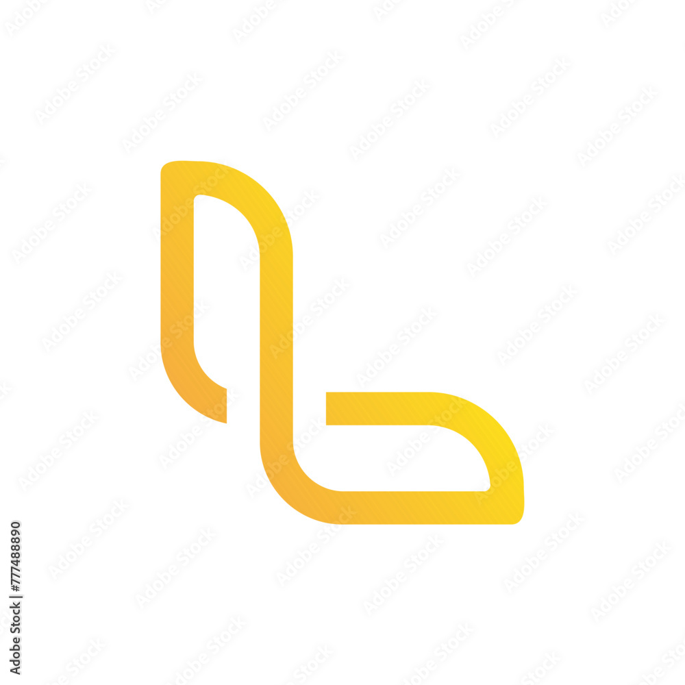 Obraz premium L VECTOR LOGO