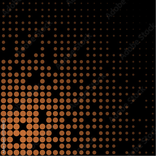 Vektor Vintage Retro Design Vorlage - Halbton Effekt mit Punkten und Verläufen - Design Element Ebene - Überlagerung