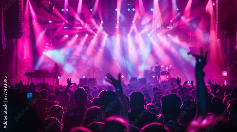 © Hanna - crowd of people dancing at concert