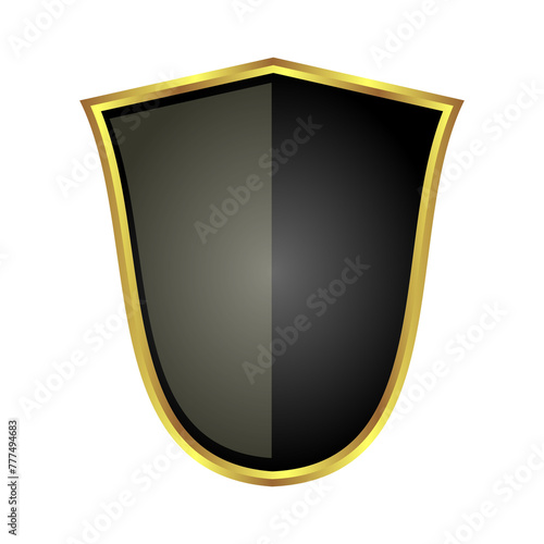 Free Download gold shield design - GFXLoad