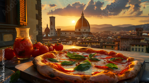 Pizza Passion: Italian Culinary Experience with Landmarks and Sunset