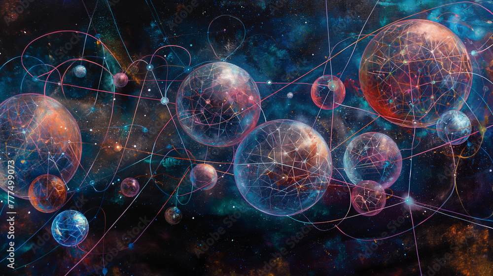 Abstract Network Connections with Planetary Orbits Abstract Network Connections with Planetary Orbits