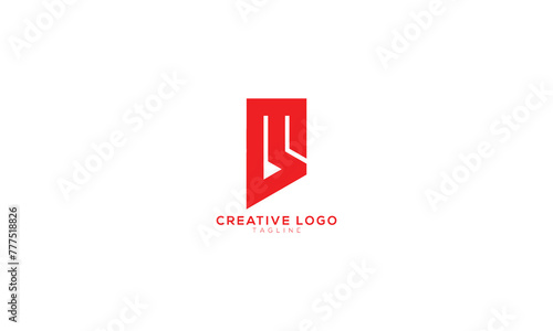MB BM Abstract initial monogram letter alphabet logo design