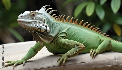 An-Iguana-Contorted-Into-A-Unique-Shape- 2 © Mahafreen