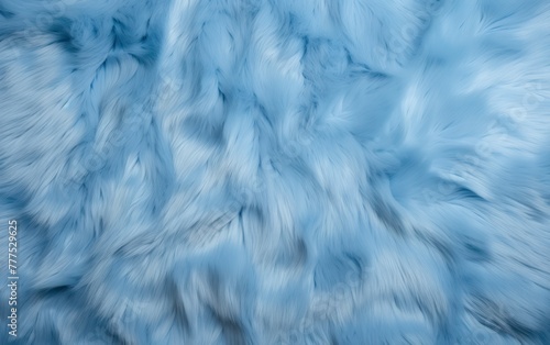 Abstract image of soft blue fur texture