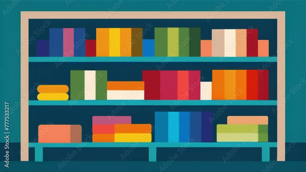 Shelves are lined with colorful fabric swatches and sample products highlighting the potential for customization and personalization in the