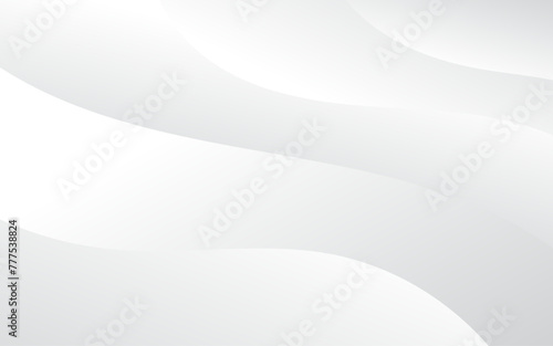 Abstract modern white and grey gradient geometric pattern background