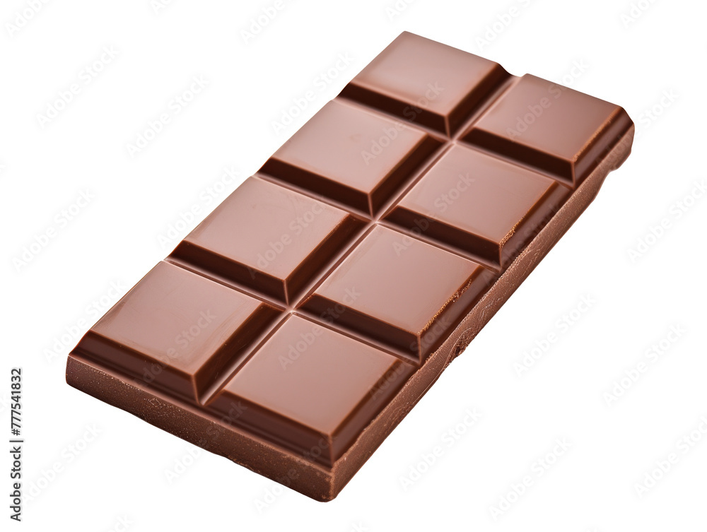 chocolate bar isolated on transparent background cutout, PNG file. chocolate bar isolated on transparent background cutout, PNG file.
