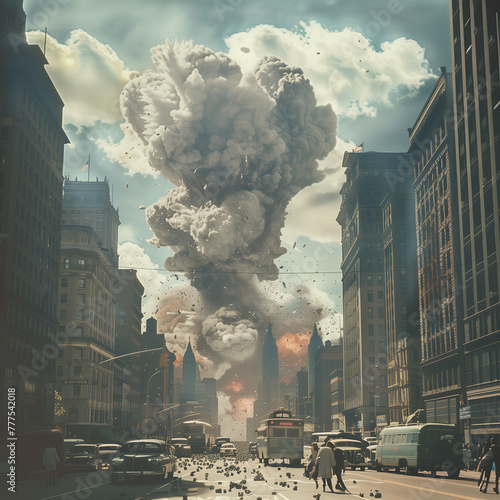 Nuclear detonation and Atomic explosion