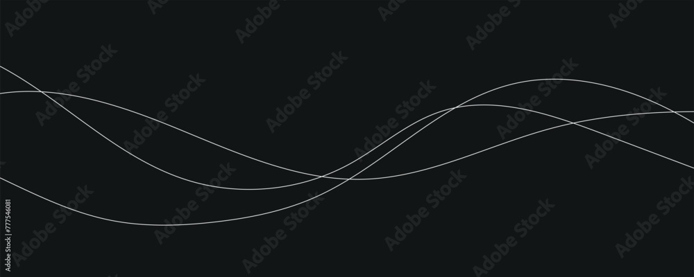 Curve wave seamless pattern. Squiggle elements banner. Pattern with scribble, wiggle and undulate. Vector isolated illustration Curve wave seamless pattern. Squiggle elements banner. Pattern with scribble, wiggle and undulate. Vector isolated illustration