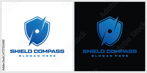 Shield Compass Logo
