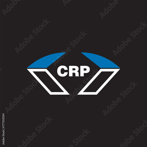 CRP letter logo design on white background. CRP logo. CRP creative initials letter Monogram logo icon concept. CRP letter design