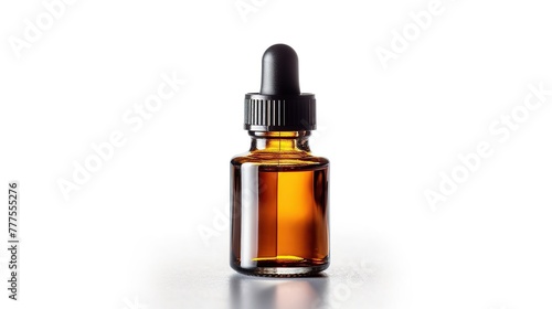 A Dropper bottle isolated on white background Generative AI