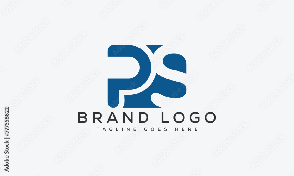 letter PS logo design vector template design for brand letter PS logo design vector template design for brand