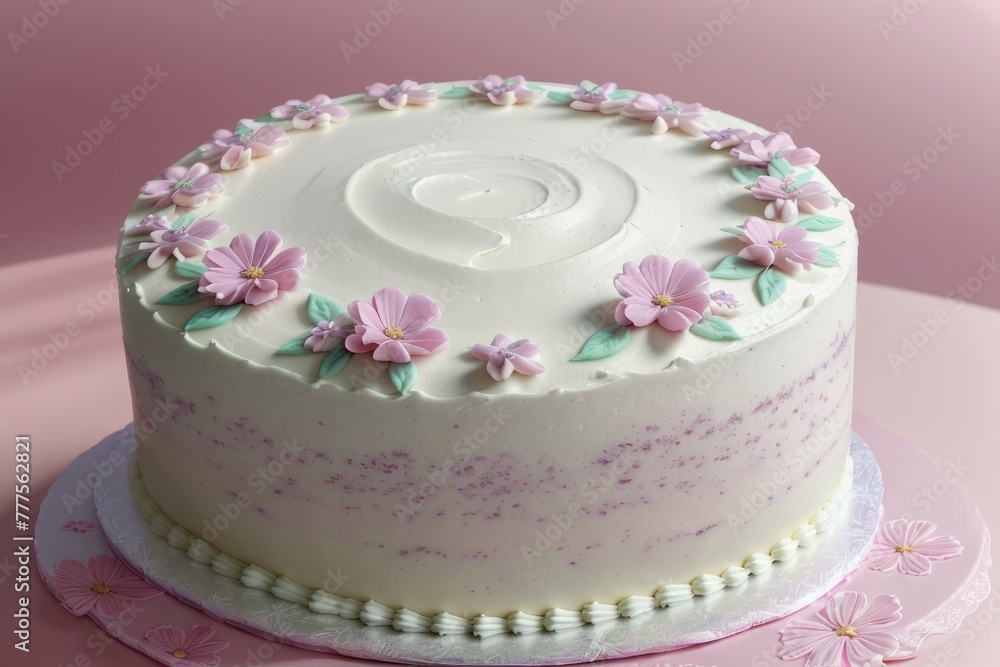 Petals and Pastries: Spring Cake Delight Petals and Pastries: Spring Cake Delight