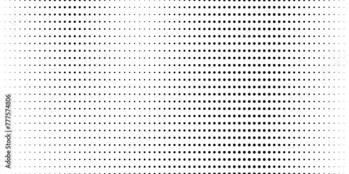 Background with monochrome dot texture. Polka dot pattern template. Background with black dots - stock vector dots basic background dots. photo
