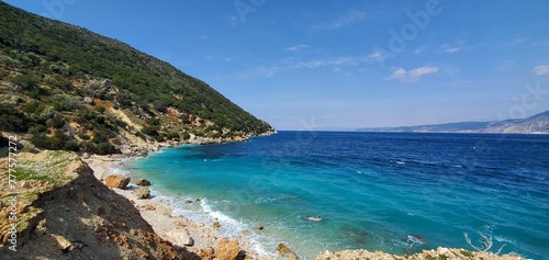 Beautiful beaches of Kefalonia, Greece