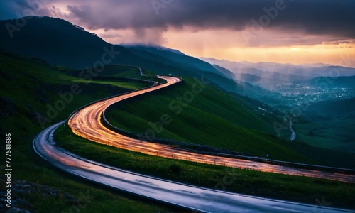 road to the mountains © Fahad