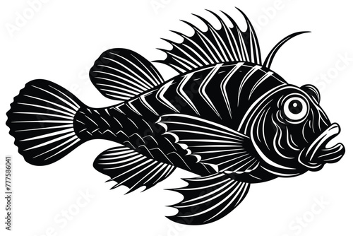 scorpionfish vector
