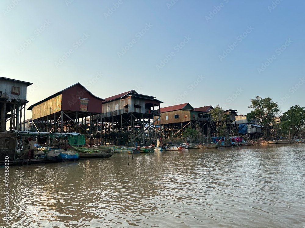 Tonle Sap Lake in Cambodia Tonle Sap Lake in Cambodia