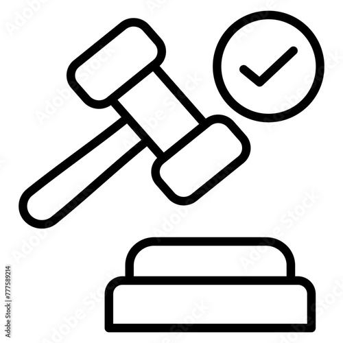 Legal Compliance Icon