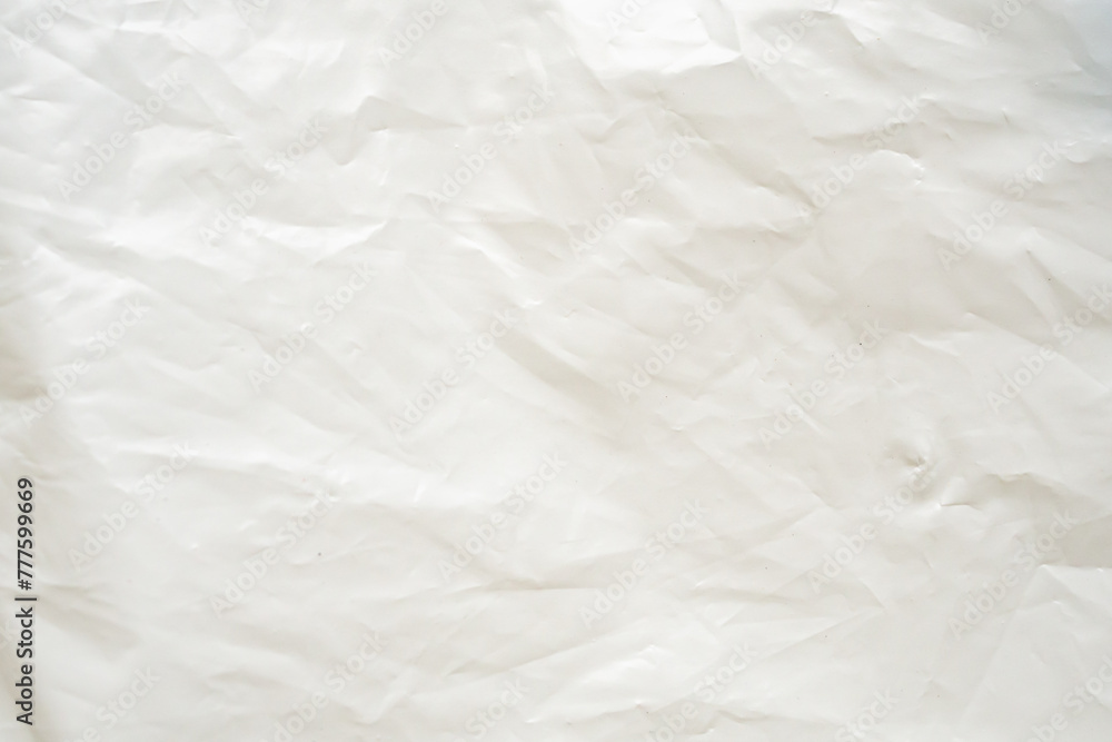 Fototapeta premium White plastic bag texture abstract background