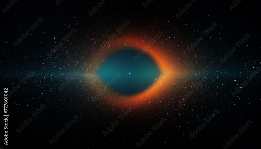 Fototapeta premium abstract background with red blue circles