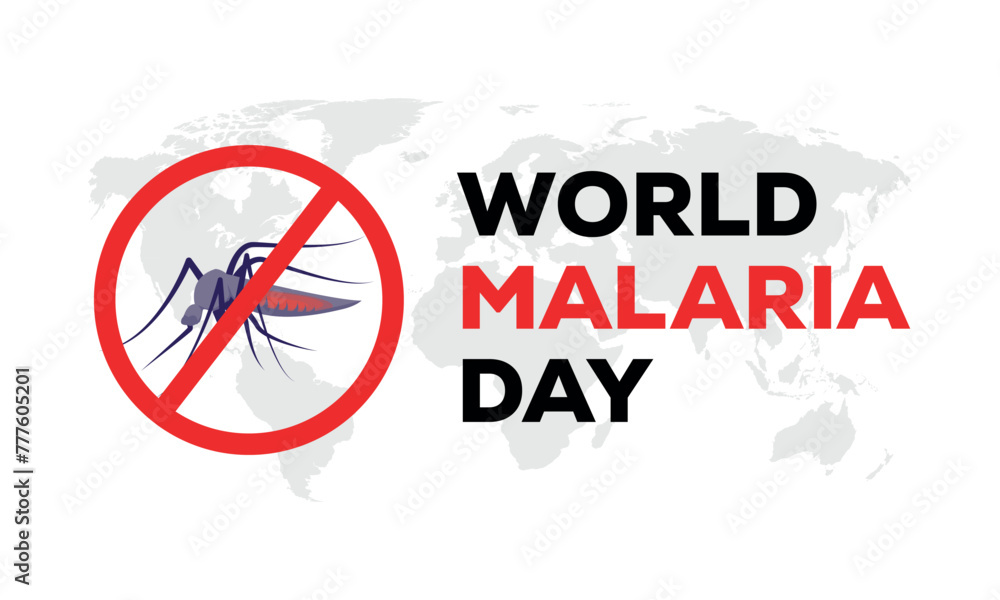 World Malaria Day, concept, 25 April. World Malaria Day, concept, 25 April.