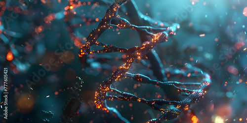 Neuroscience Concept with Blurred Background for Presentation, Closeup of a complex neuron firing against dark backdrop,Neurons transmit information to each other via chemical processes . 