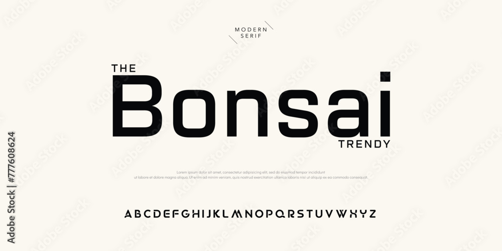 Bonsai modern creative minimal alphabet small letter logo design Bonsai modern creative minimal alphabet small letter logo design