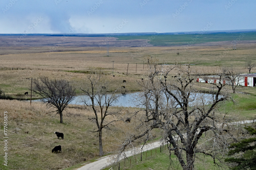 Aerial View of Ranch Fram