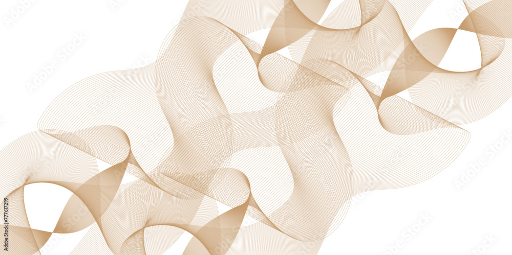 Abstract wave element for design. Digital frequency track equalizer. Wave with lines created using blend tool. Curved wavy line, smooth stripe. Vector illustration. Abstract wave element for design. Digital frequency track equalizer. Wave with lines created using blend tool. Curved wavy line, smooth stripe. Vector illustration.