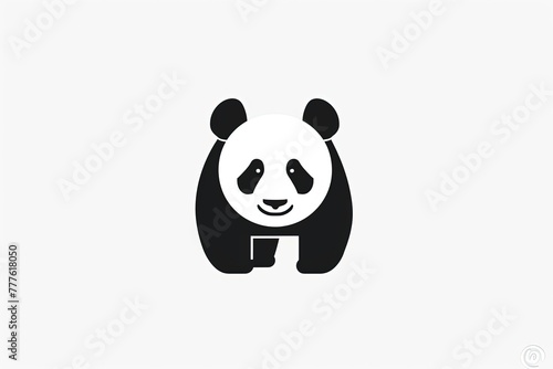 Logo of panda on a white background.