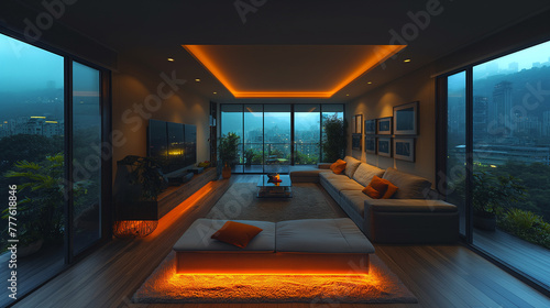 Wallpaper Mural interior of a hotel room Torontodigital.ca