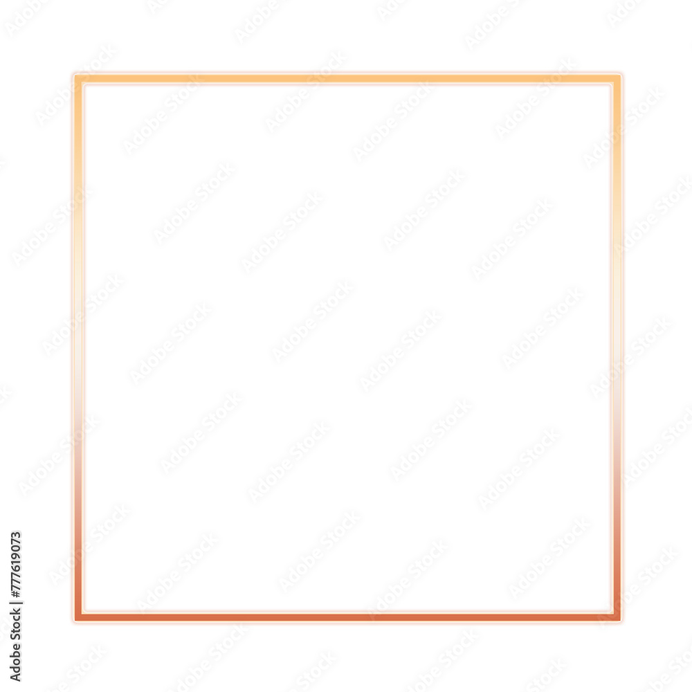Neon square frame Neon square frame