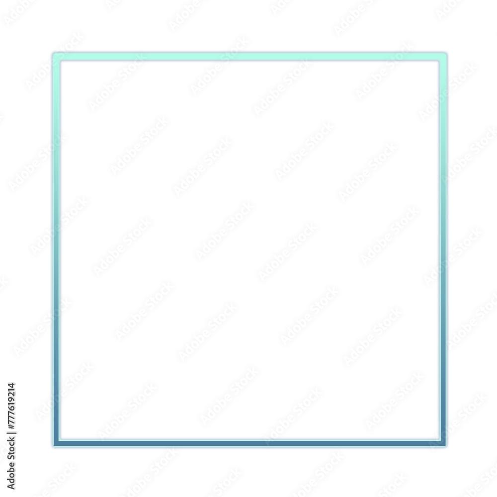 Neon square frame Neon square frame