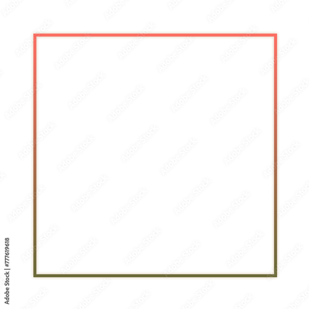 Neon square frame Neon square frame