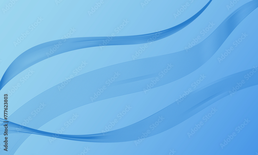 blue light lines wave curves with smooth gradient abstract background blue light lines wave curves with smooth gradient abstract background